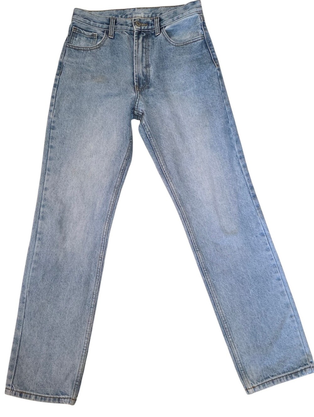 Men’s Straight Light Blue Jeans - Classic Straight Fit